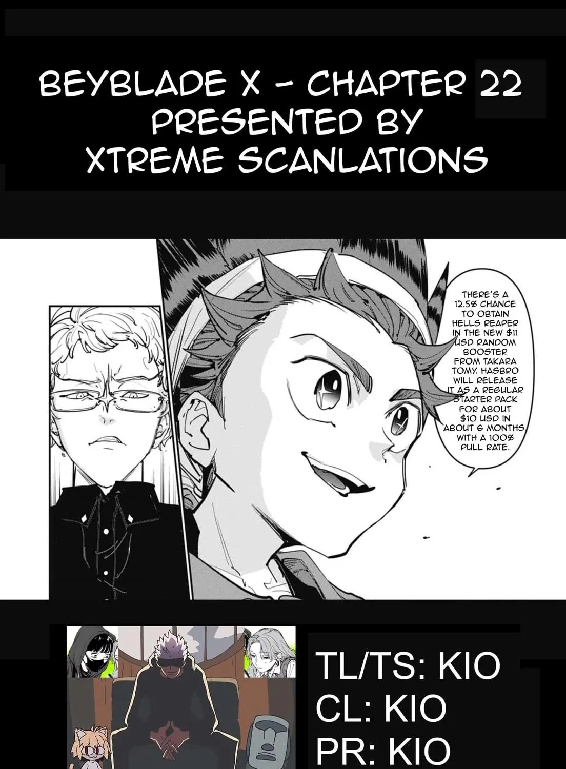 BEYBLADE X Chapter 22 page 65 - 
