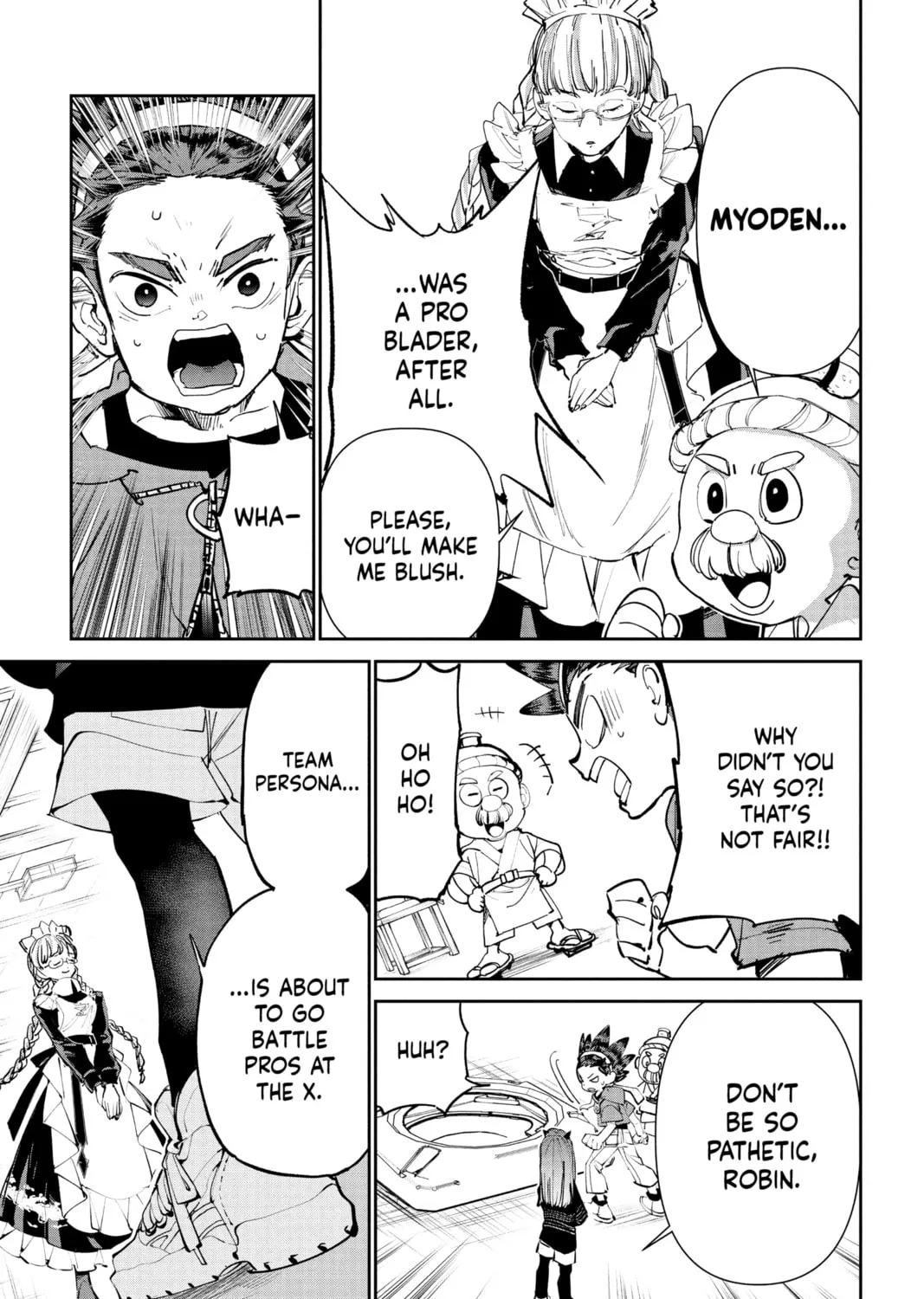 BEYBLADE X Chapter 3 page 45 - 