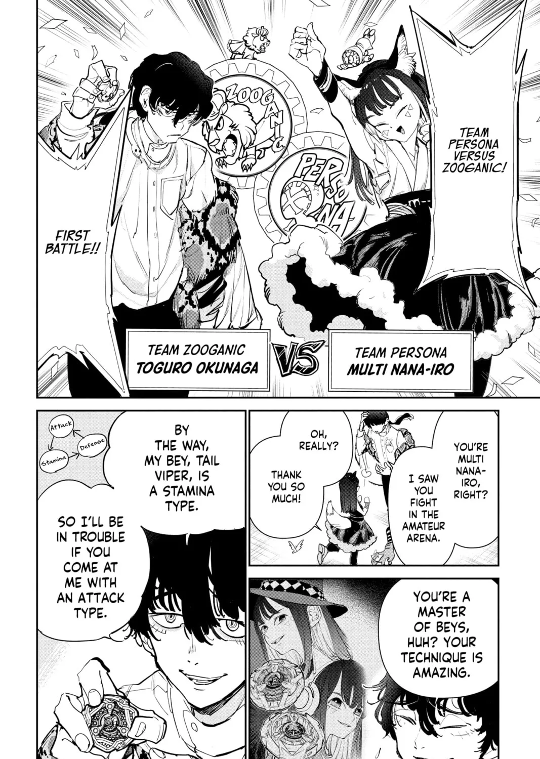 BEYBLADE X Chapter 4 page 55 - 