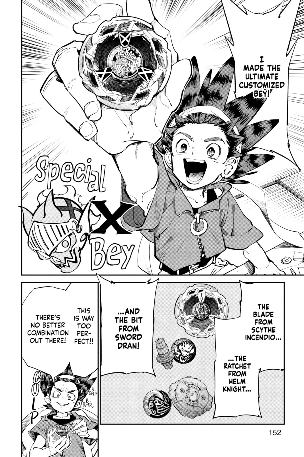 BEYBLADE X Chapter 7.2 page 2 - 