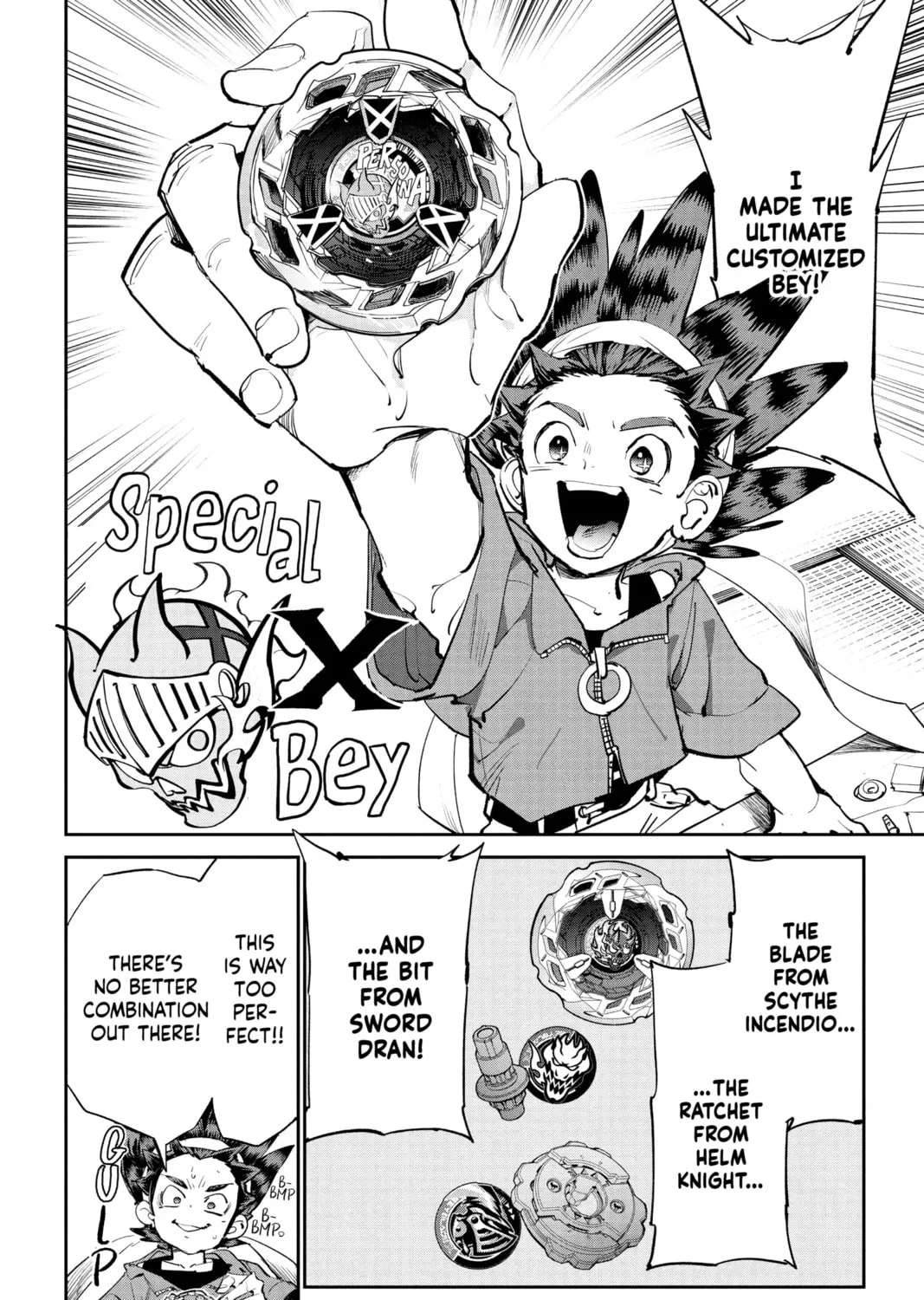 BEYBLADE X Chapter 7.5 page 3 - 