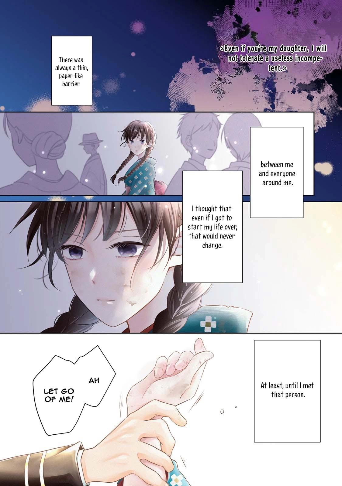 Beyond the Thin Veil — The Spirit-Seeing Lady and the Strongest Soldier Chapter 1 page 1 - 