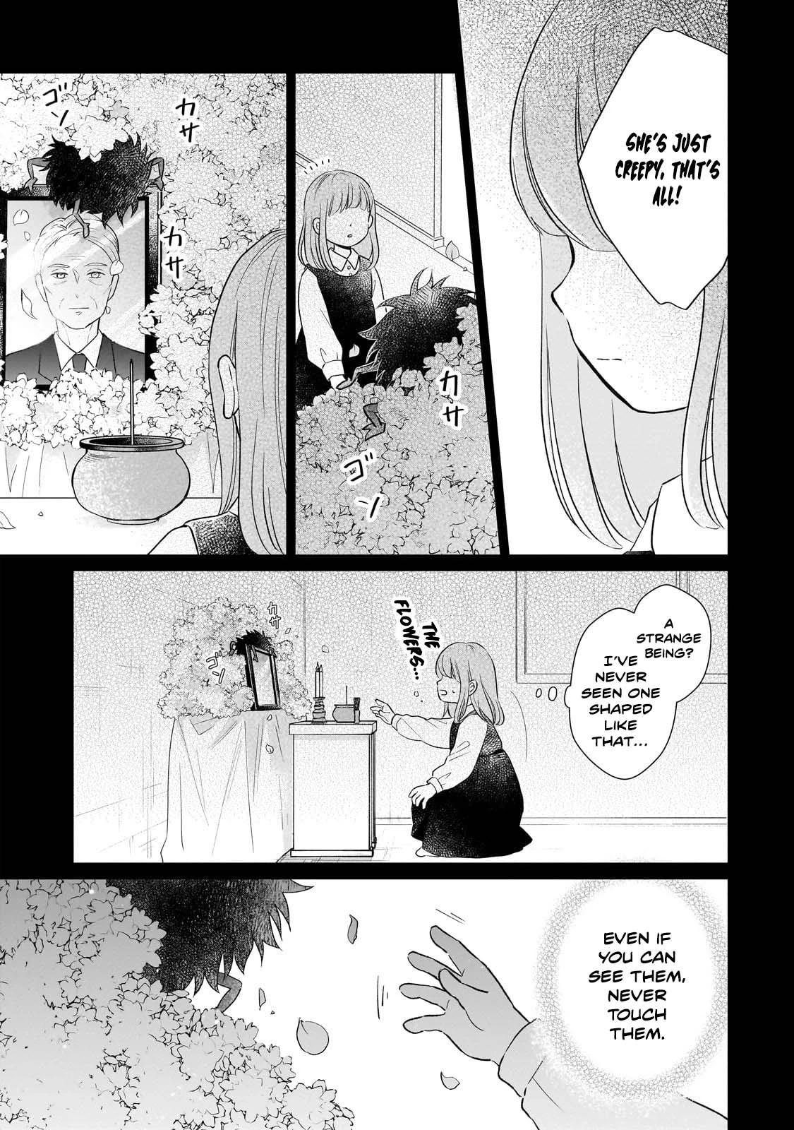 Beyond the Thin Veil — The Spirit-Seeing Lady and the Strongest Soldier Chapter 1 page 15 - 