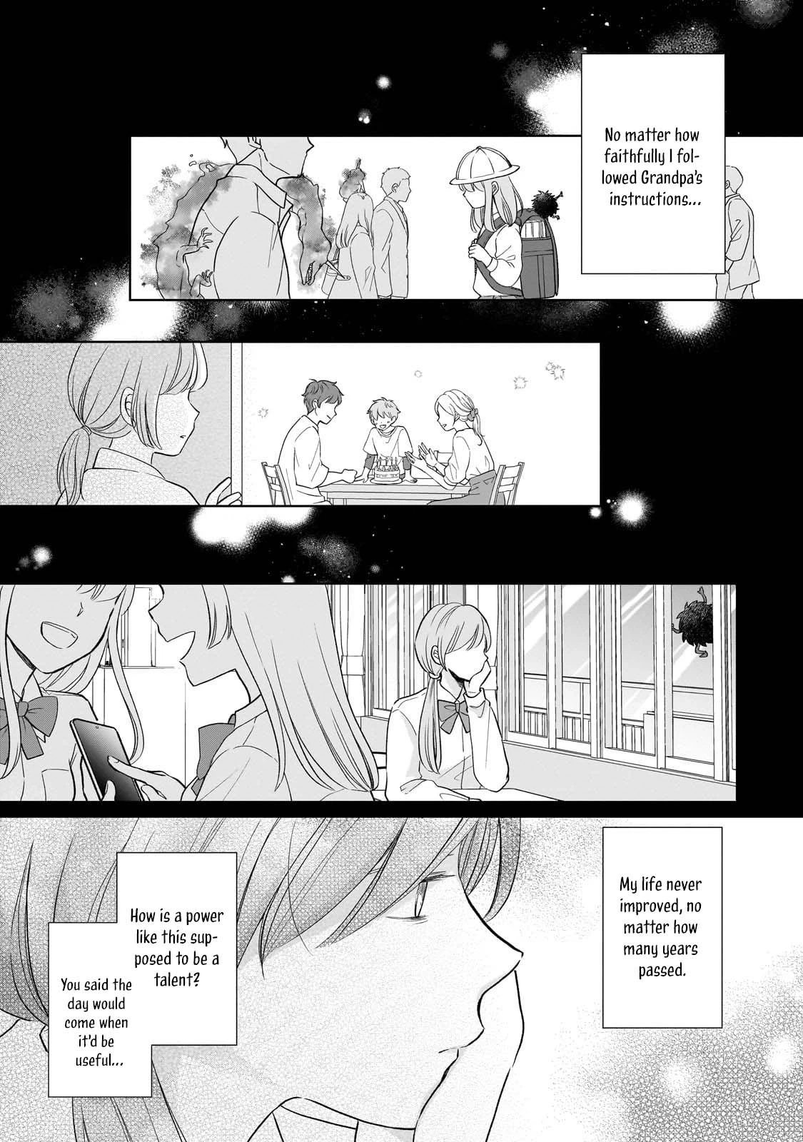 Beyond the Thin Veil — The Spirit-Seeing Lady and the Strongest Soldier Chapter 1 page 17 - 