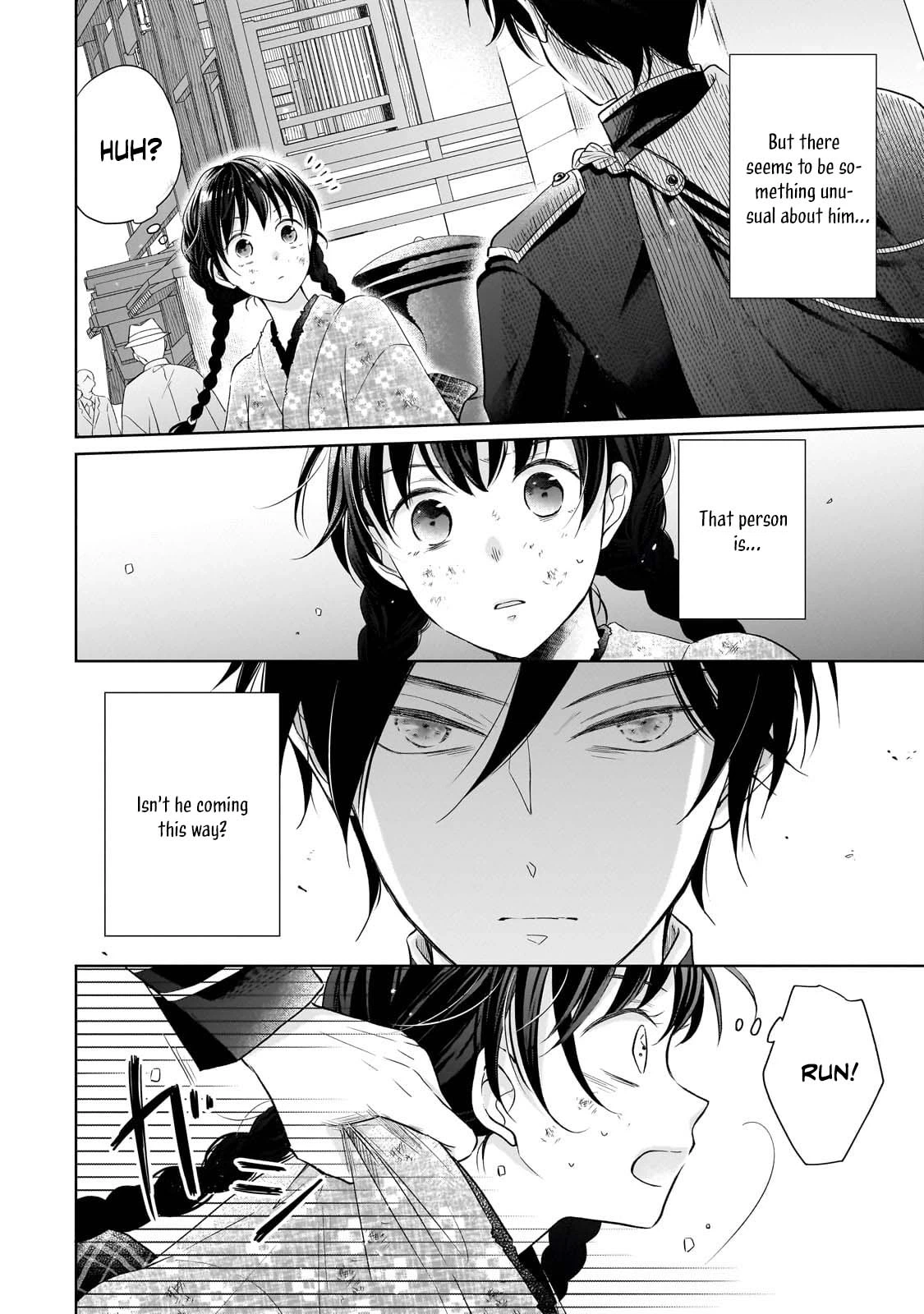 Beyond the Thin Veil — The Spirit-Seeing Lady and the Strongest Soldier Chapter 1 page 46 - 
