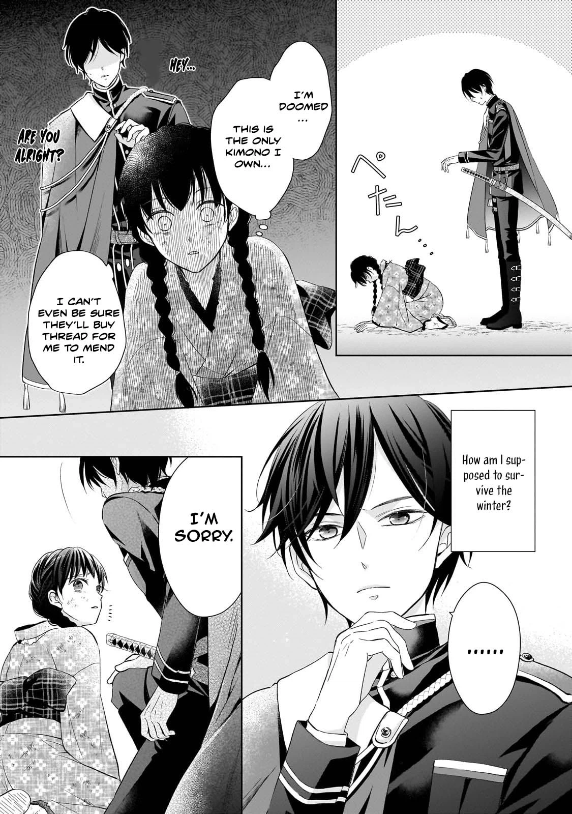 Beyond the Thin Veil — The Spirit-Seeing Lady and the Strongest Soldier Chapter 1 page 49 - 