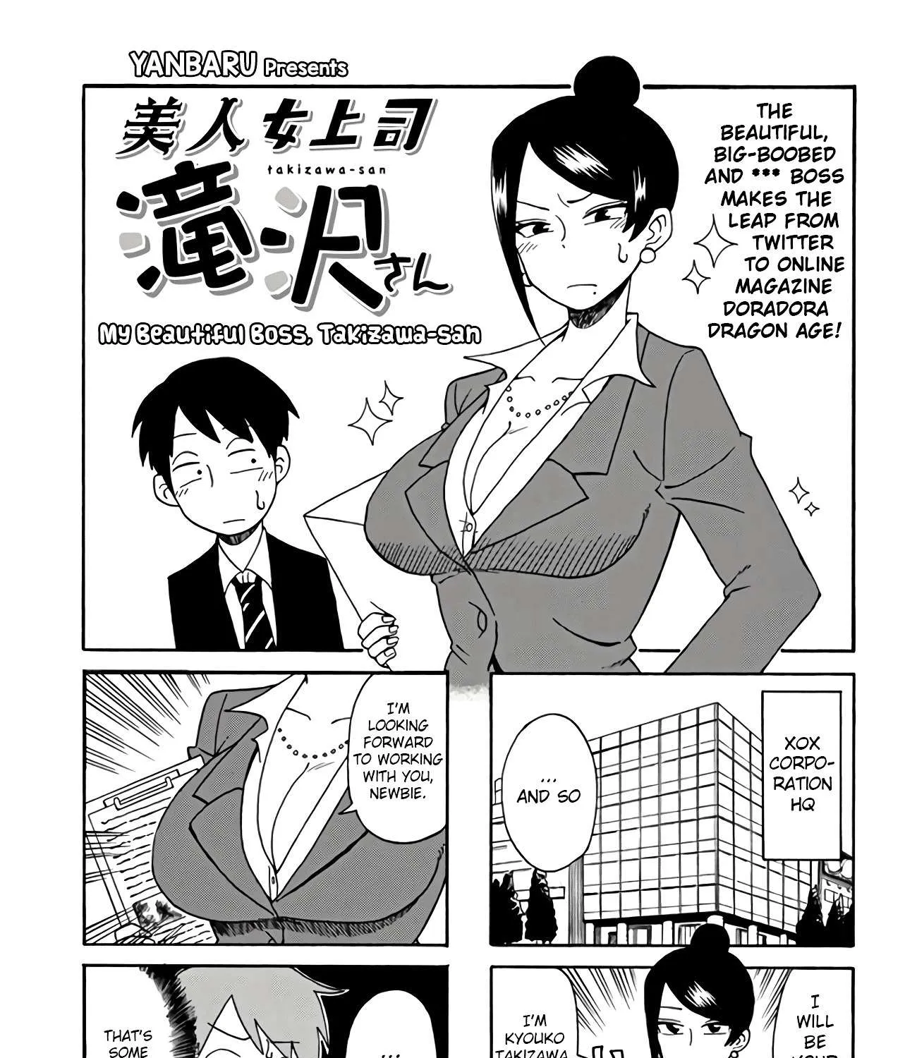 Bijin Onna Joushi Takizawa-san Chapter 1 page 1 - 