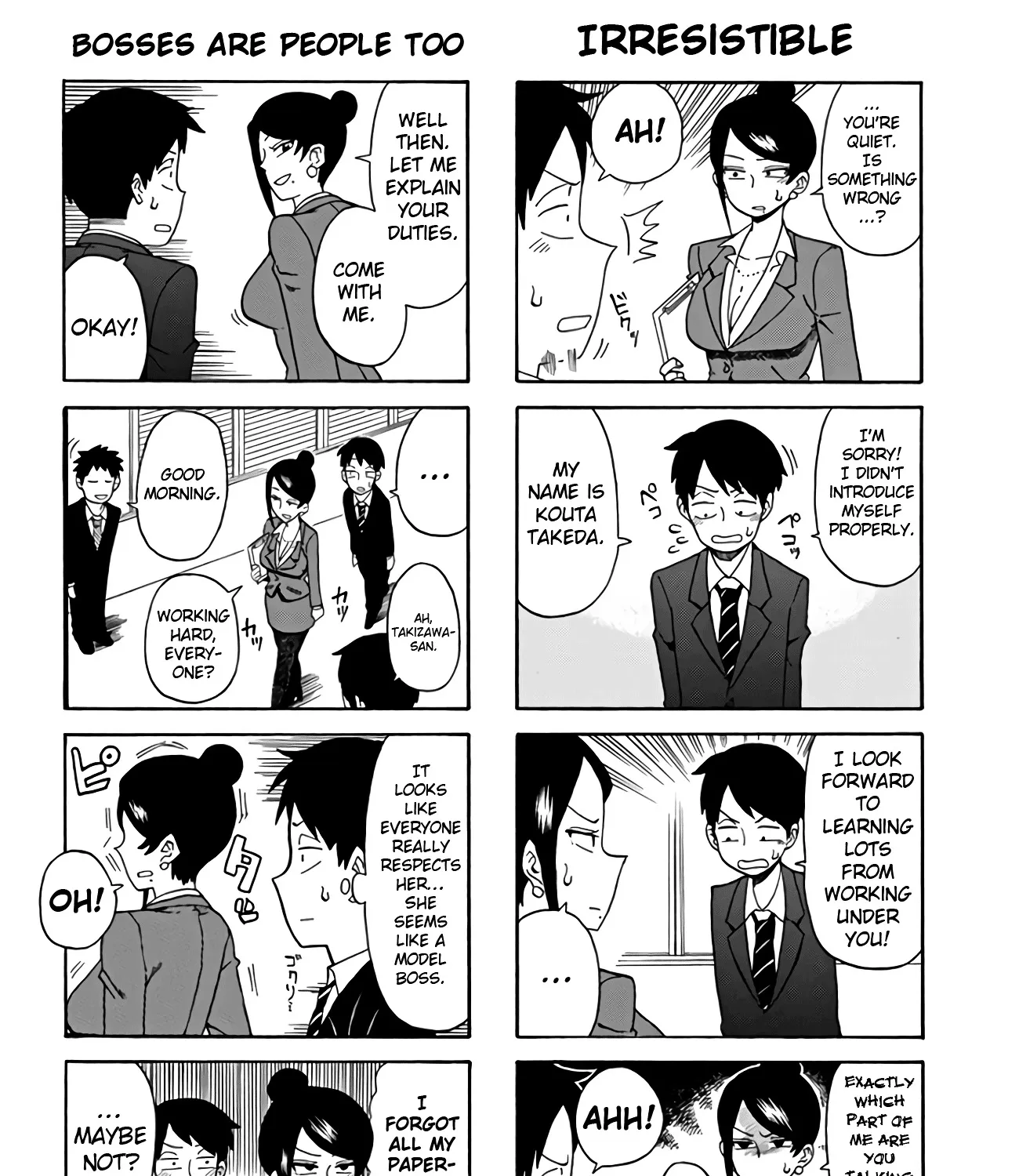 Bijin Onna Joushi Takizawa-san Chapter 1 page 3 - 