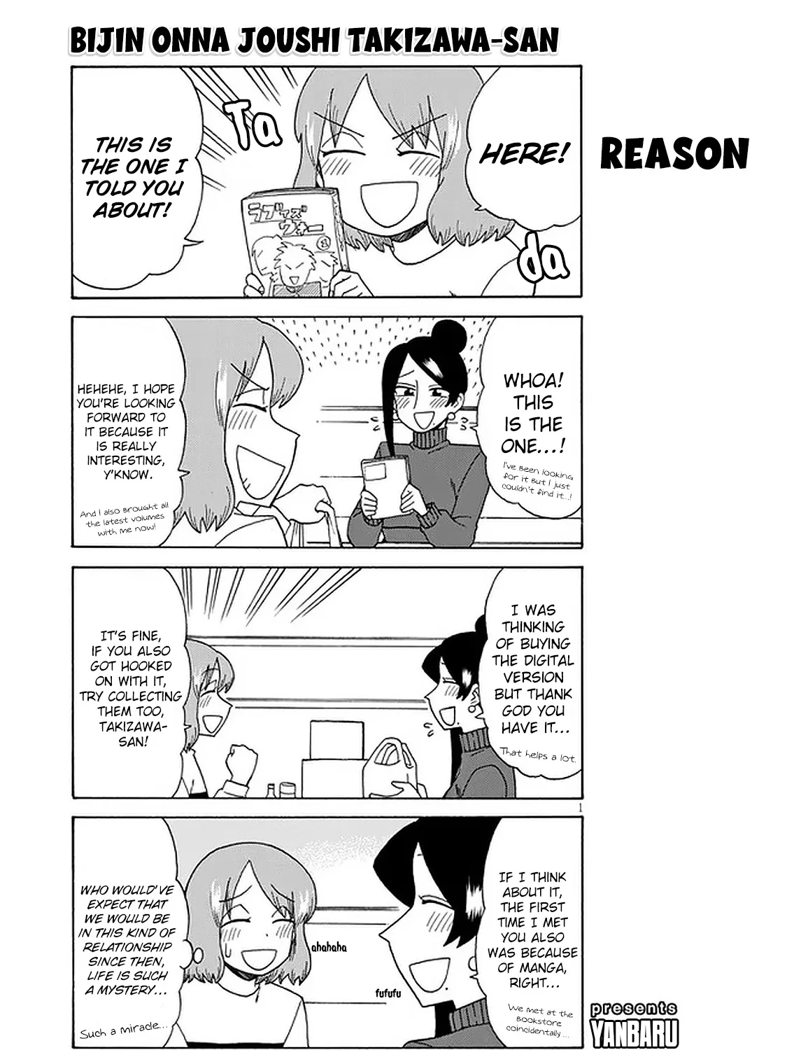 Bijin Onna Joushi Takizawa-san Chapter 103 page 1 - 