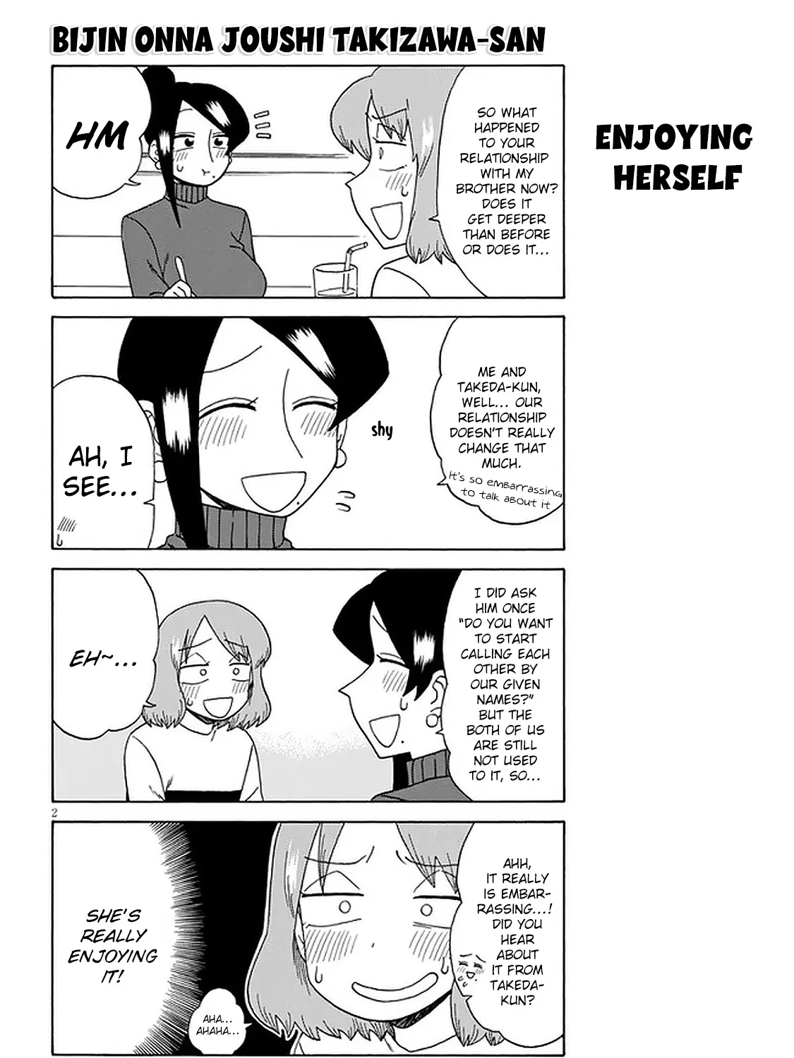 Bijin Onna Joushi Takizawa-san Chapter 103 page 3 - 