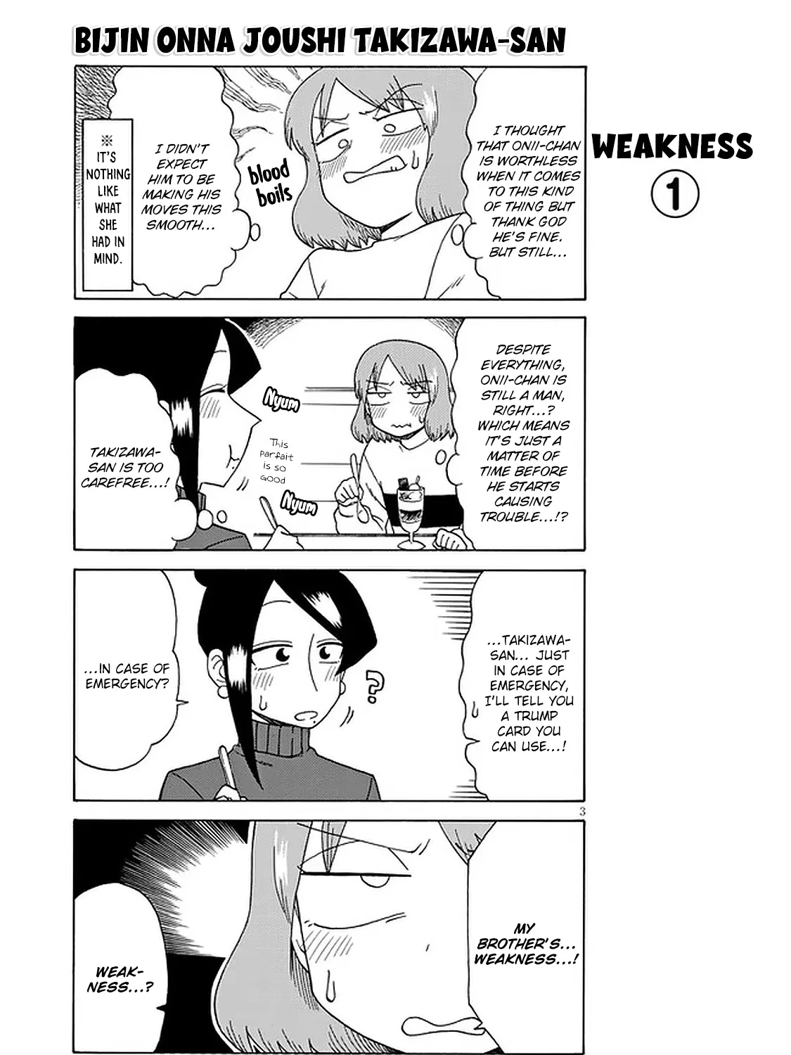 Bijin Onna Joushi Takizawa-san Chapter 103 page 5 - 