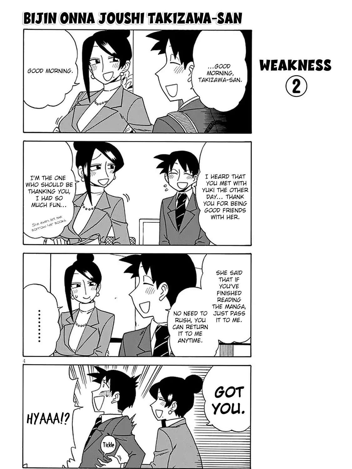Bijin Onna Joushi Takizawa-san Chapter 103 page 7 - 