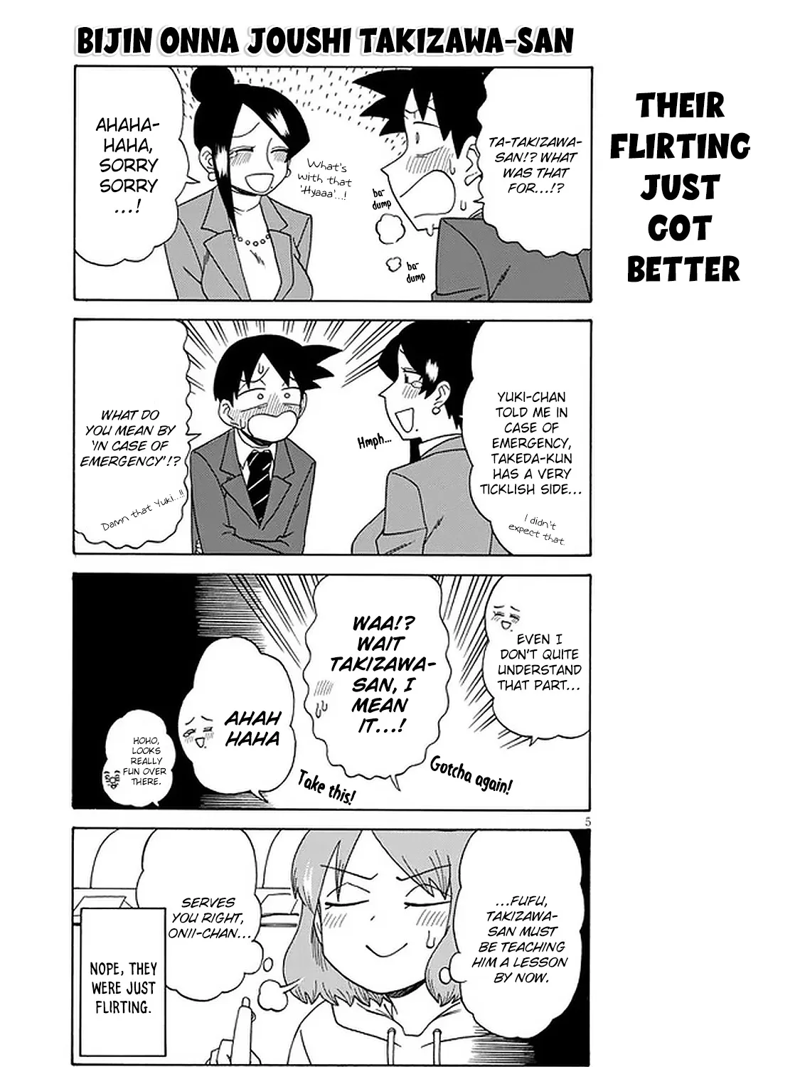 Bijin Onna Joushi Takizawa-san Chapter 103 page 9 - 