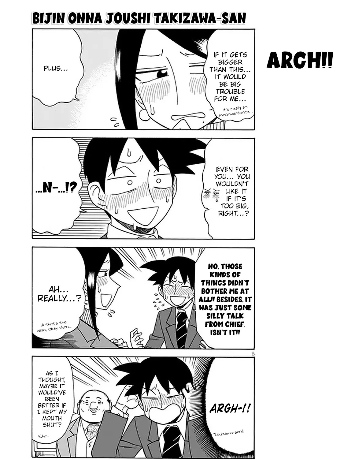 Bijin Onna Joushi Takizawa-san Chapter 105 page 9 - 