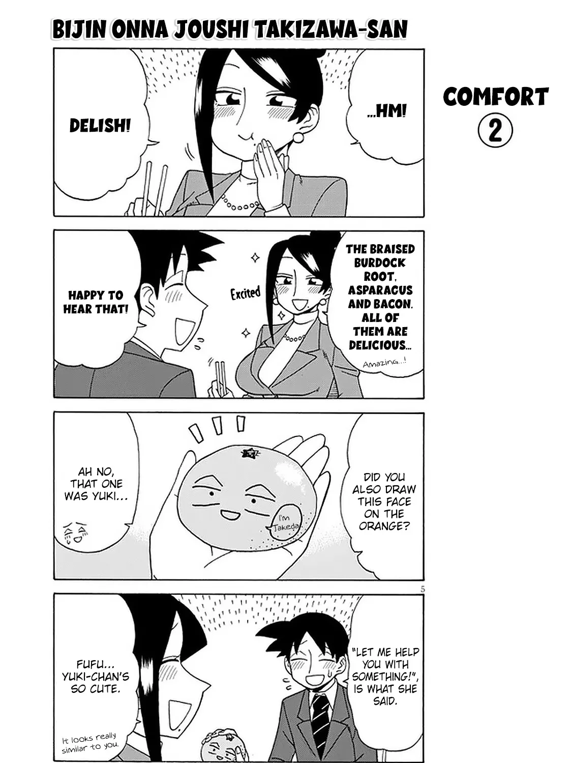 Bijin Onna Joushi Takizawa-san Chapter 106 page 9 - 