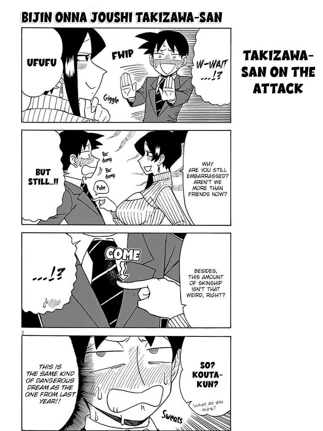 Bijin Onna Joushi Takizawa-san Chapter 107 page 3 - 