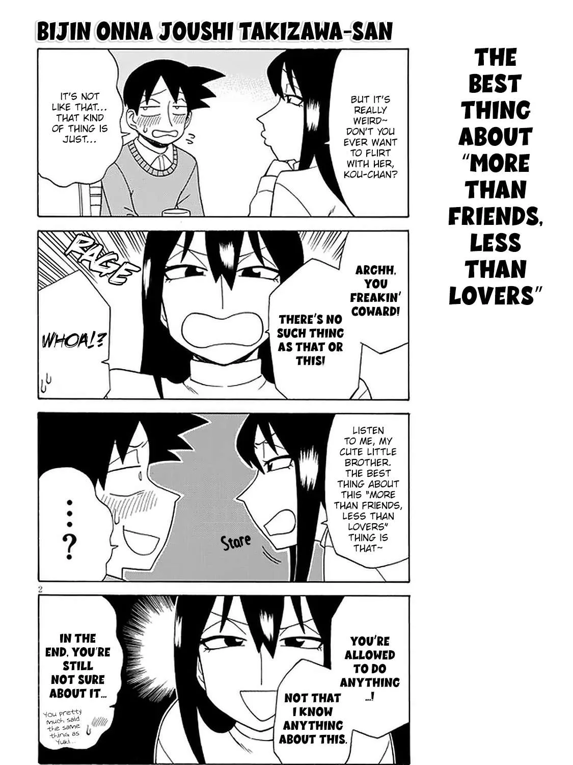 Bijin Onna Joushi Takizawa-san Chapter 108 page 3 - 
