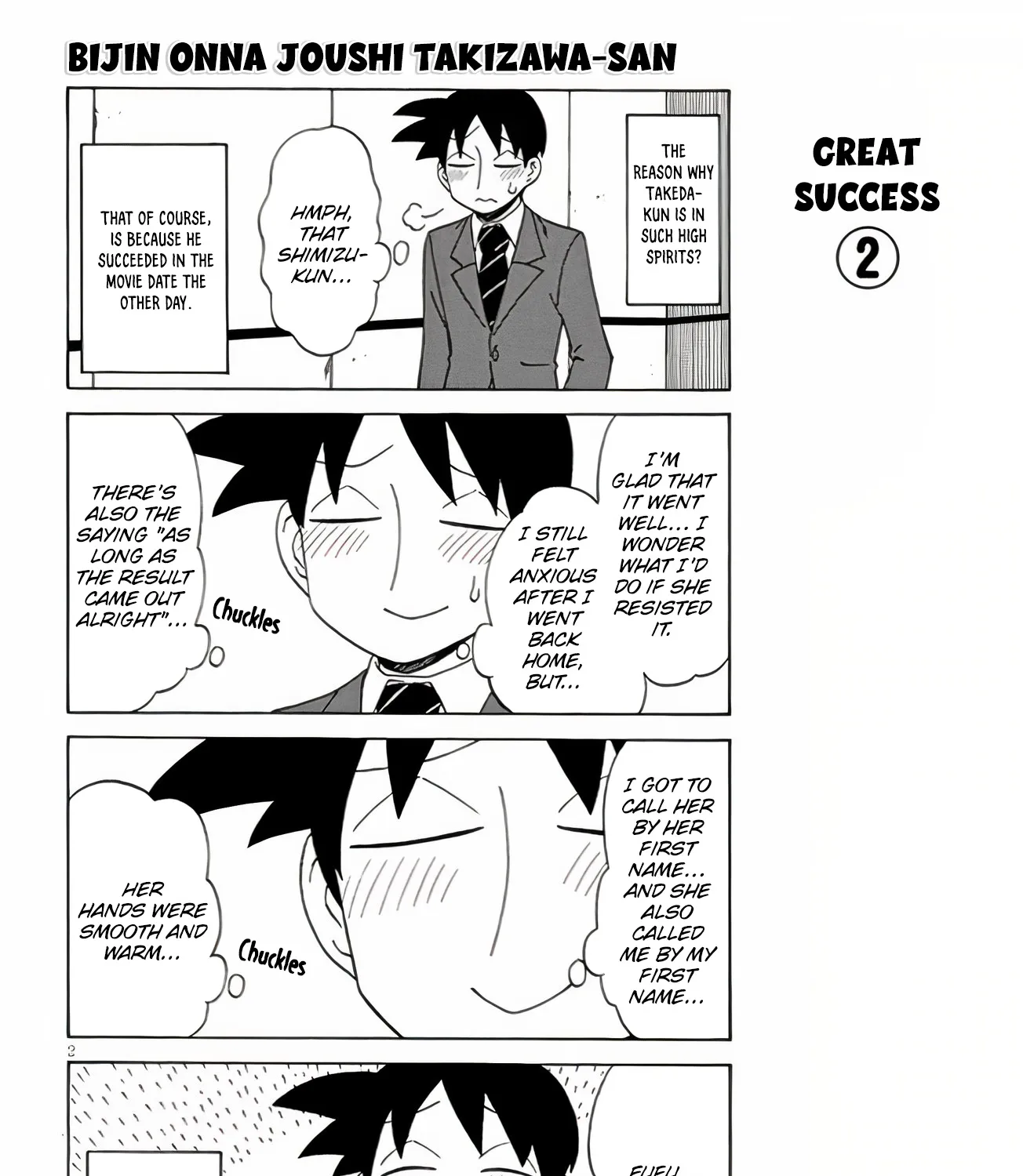 Bijin Onna Joushi Takizawa-san Chapter 110 page 3 - 