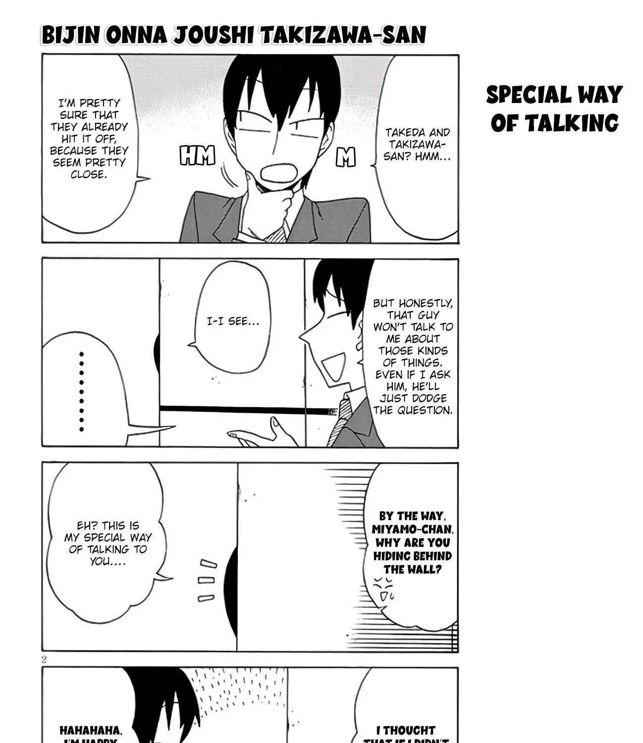 Bijin Onna Joushi Takizawa-san Chapter 111 page 3 - 