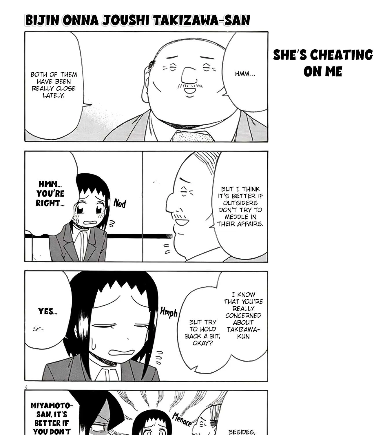 Bijin Onna Joushi Takizawa-san Chapter 111 page 7 - 