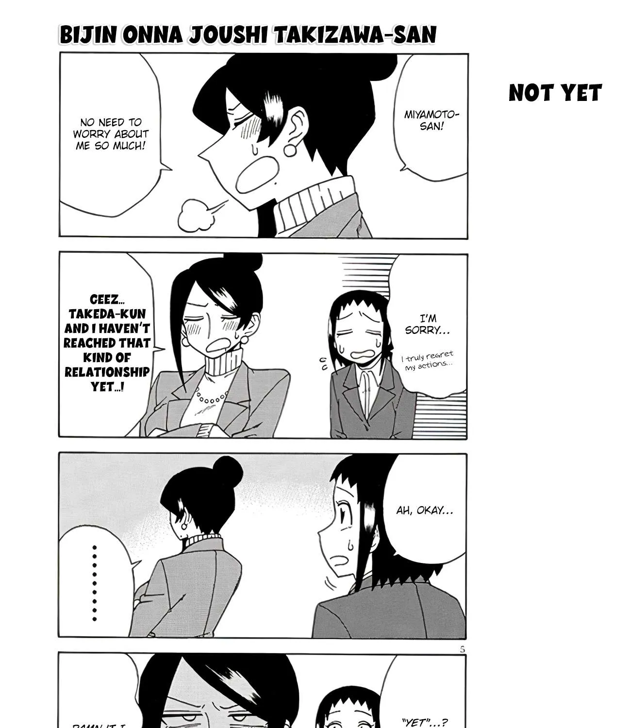 Bijin Onna Joushi Takizawa-san Chapter 111 page 9 - 