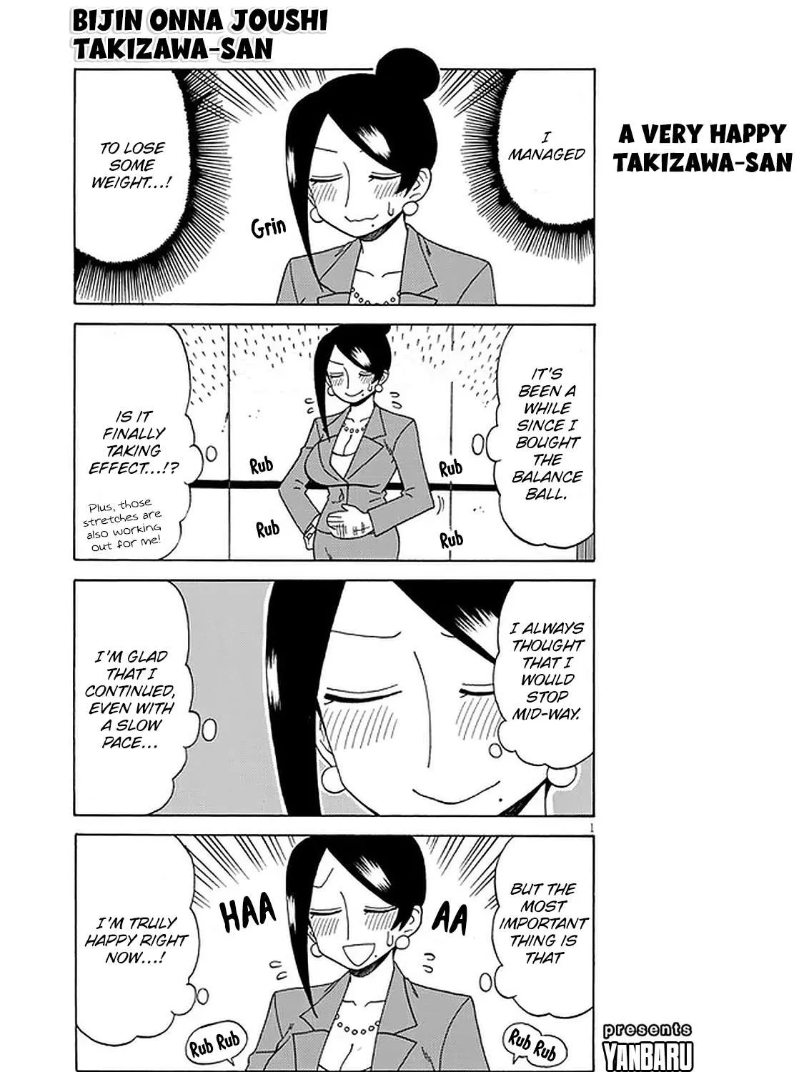 Bijin Onna Joushi Takizawa-san Chapter 112 page 1 - 