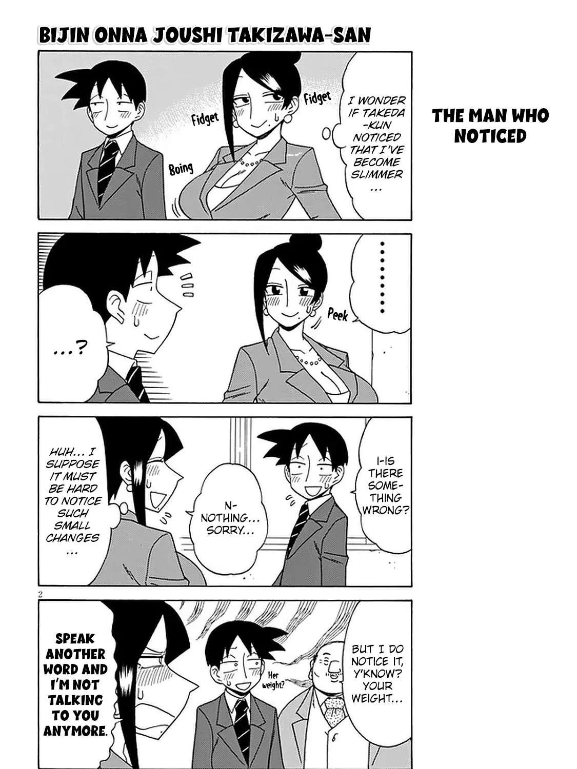 Bijin Onna Joushi Takizawa-san Chapter 112 page 3 - 