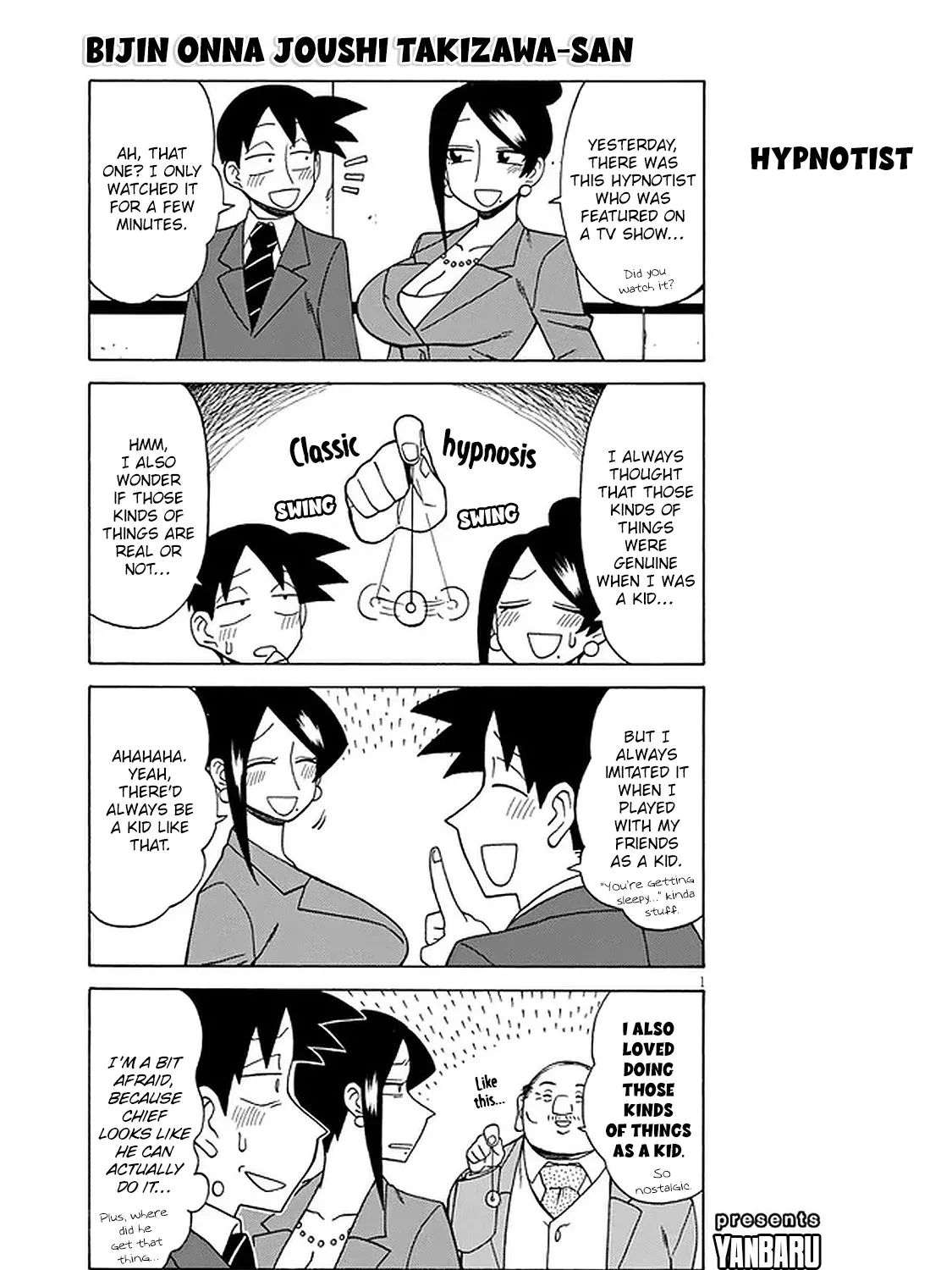 Bijin Onna Joushi Takizawa-san Chapter 113 page 1 - 