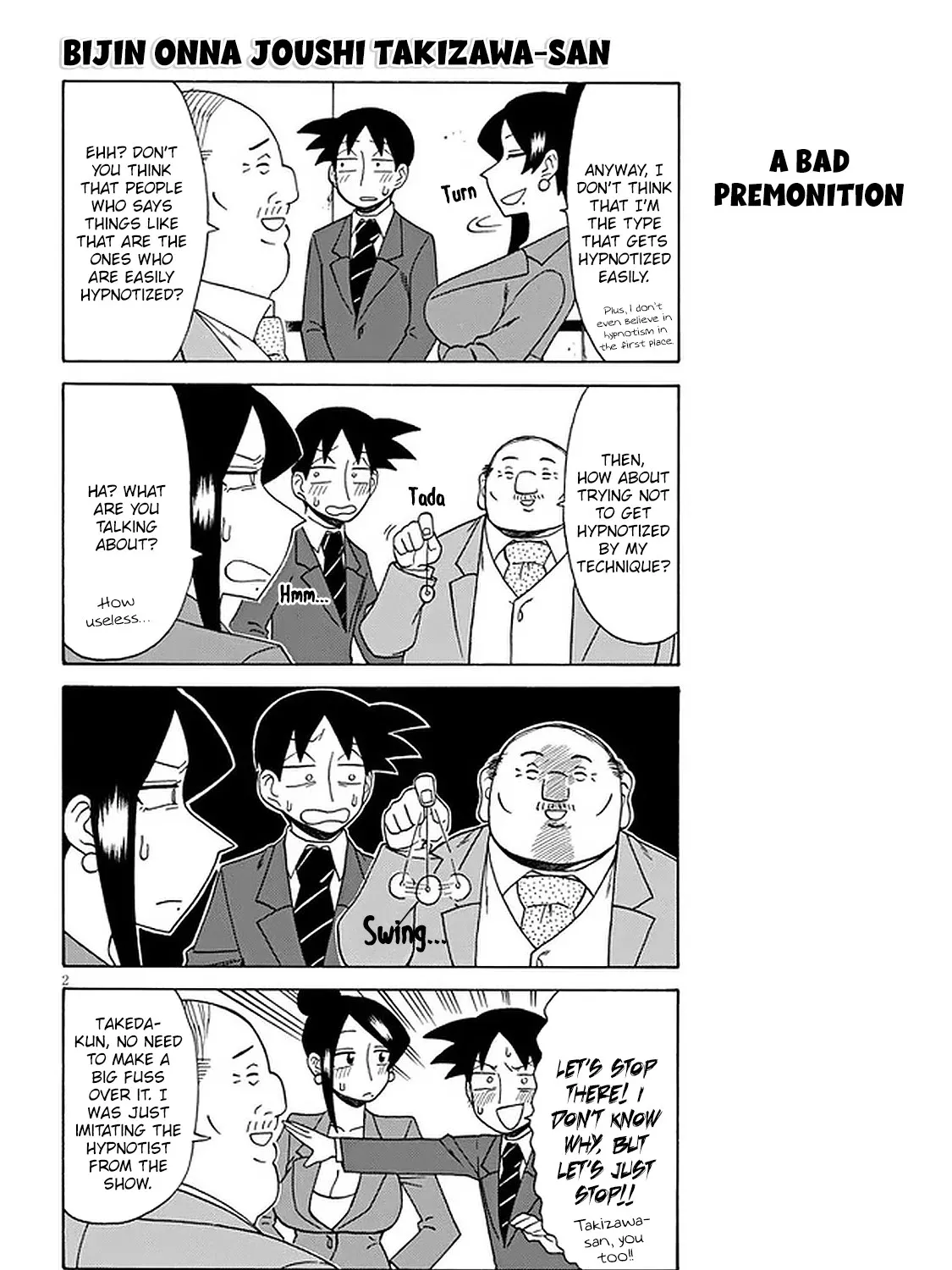 Bijin Onna Joushi Takizawa-san Chapter 113 page 3 - 