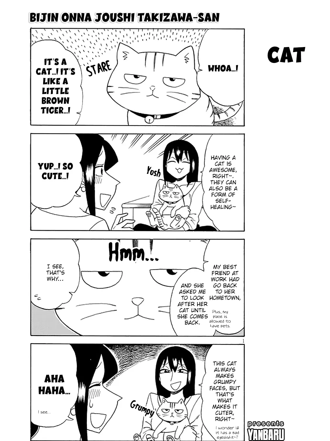 Bijin Onna Joushi Takizawa-san Chapter 114 page 1 - 
