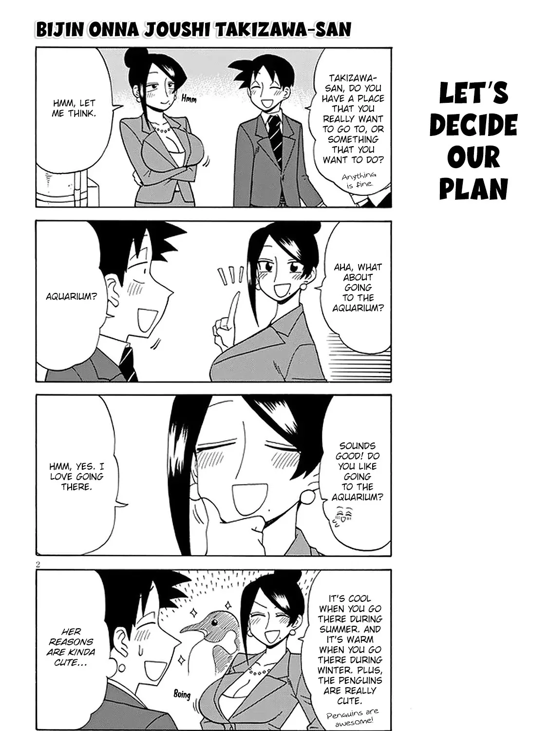 Bijin Onna Joushi Takizawa-san Chapter 115 page 3 - 