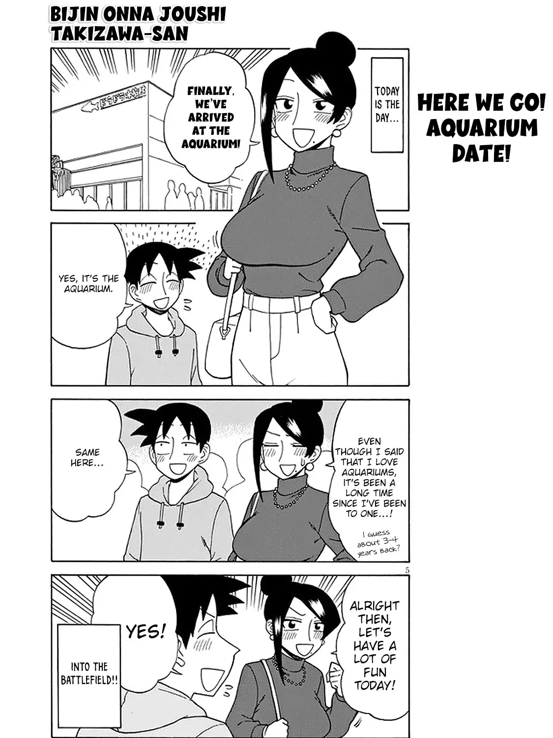 Bijin Onna Joushi Takizawa-san Chapter 115 page 9 - 