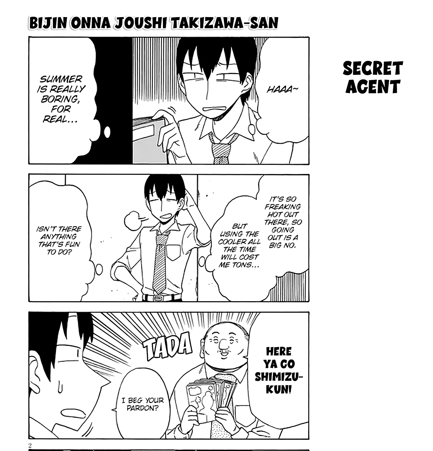 Bijin Onna Joushi Takizawa-san Chapter 119.5 page 3 - 