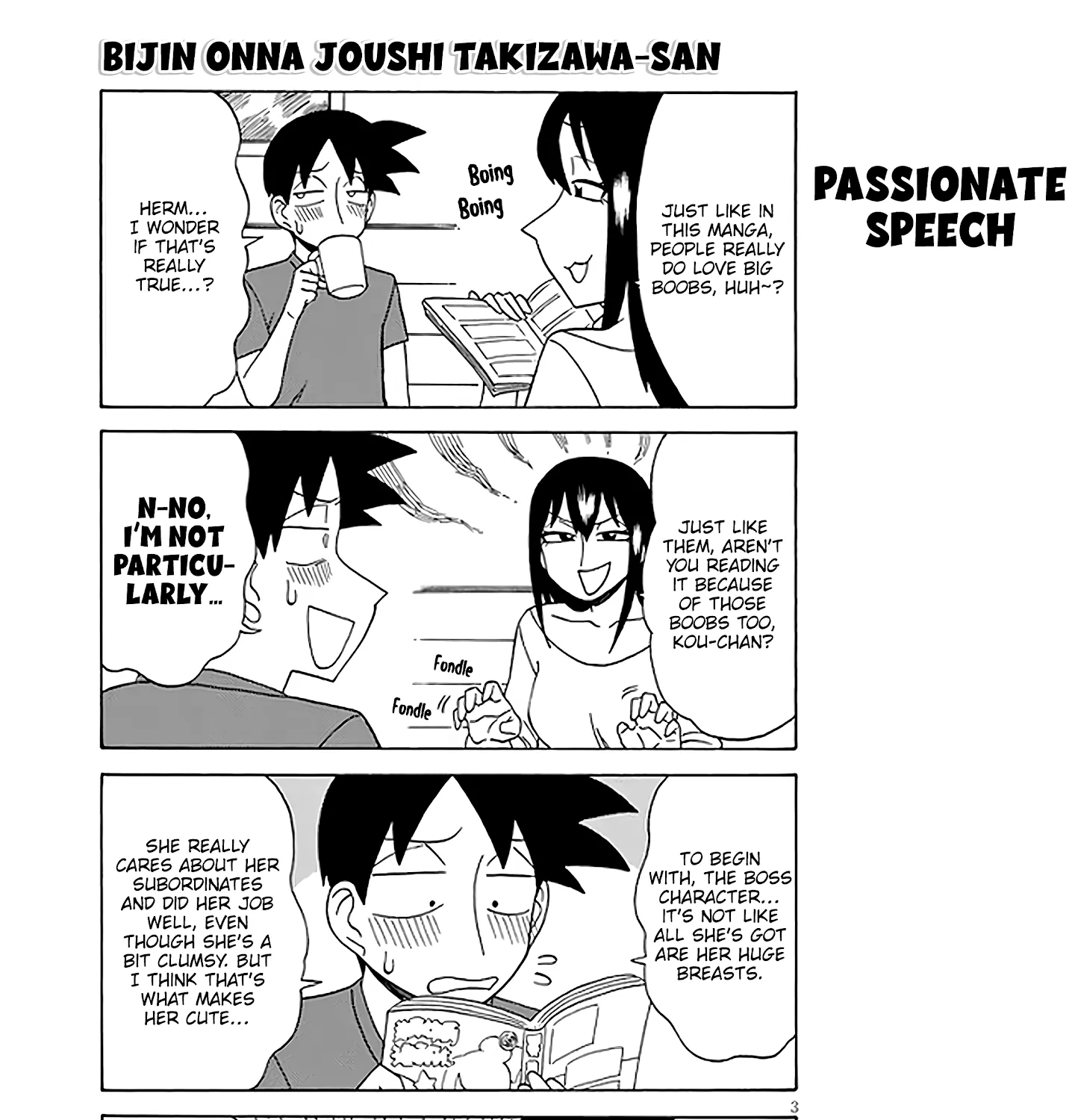 Bijin Onna Joushi Takizawa-san Chapter 119.5 page 5 - 