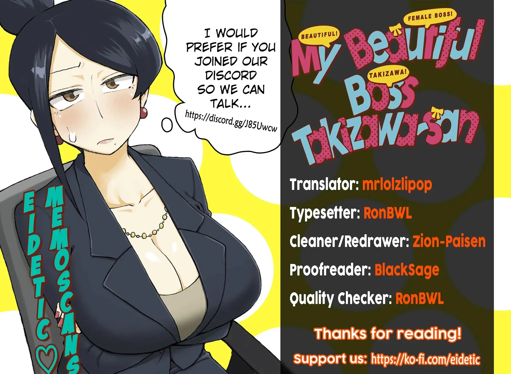 Bijin Onna Joushi Takizawa-san Chapter 119 page 11 - 