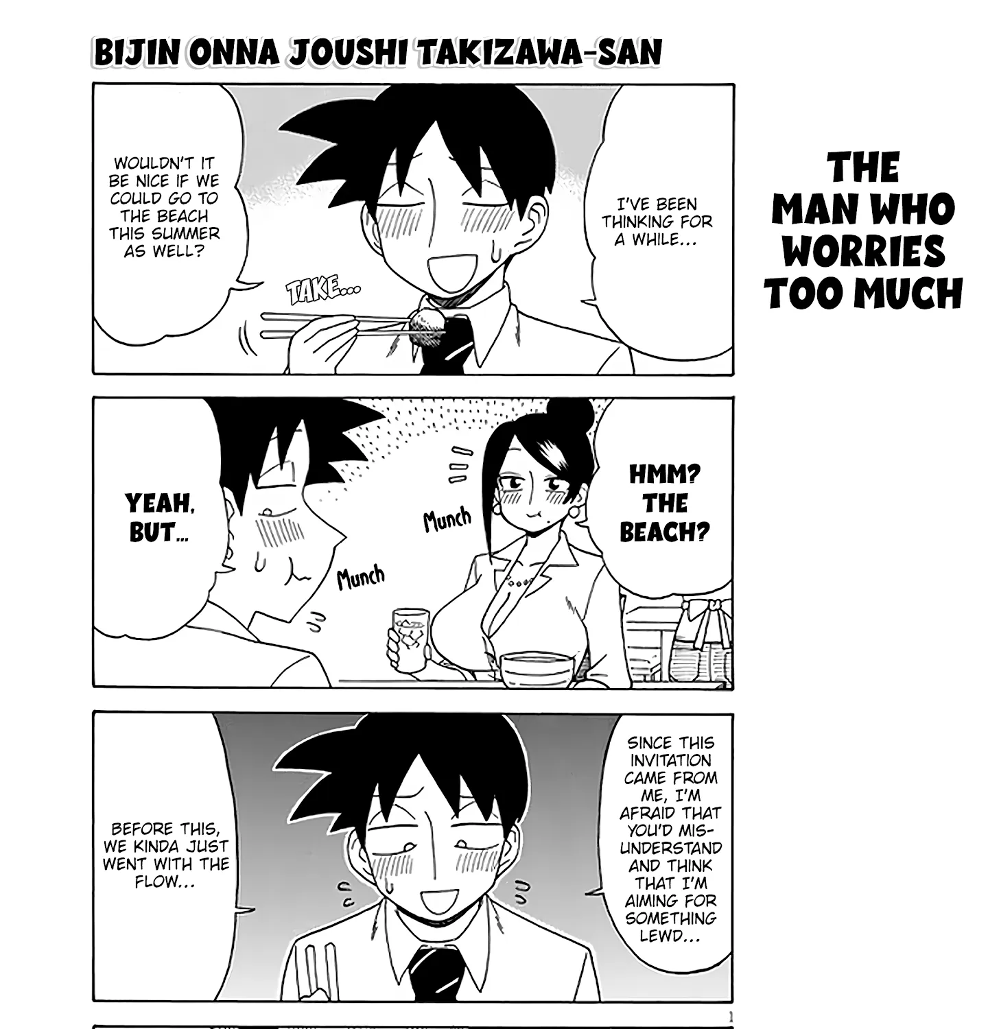Bijin Onna Joushi Takizawa-san Chapter 120 page 1 - 