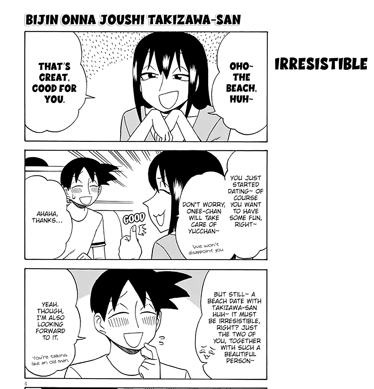 Bijin Onna Joushi Takizawa-san Chapter 120 page 7 - 