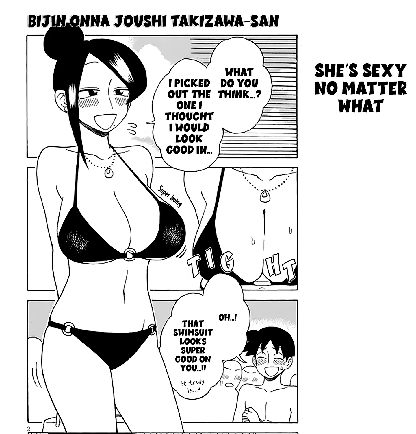 Bijin Onna Joushi Takizawa-san Chapter 121 page 3 - 