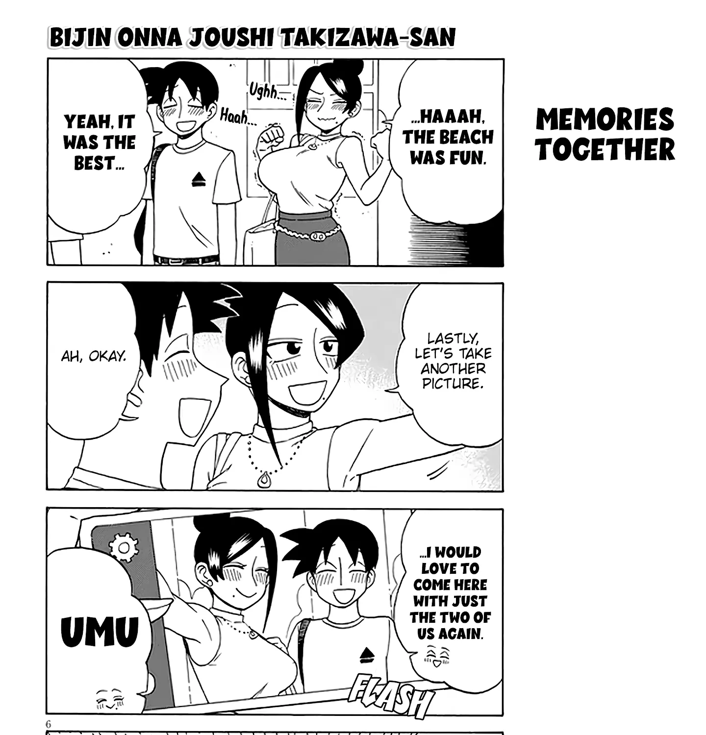 Bijin Onna Joushi Takizawa-san Chapter 122 page 11 - 