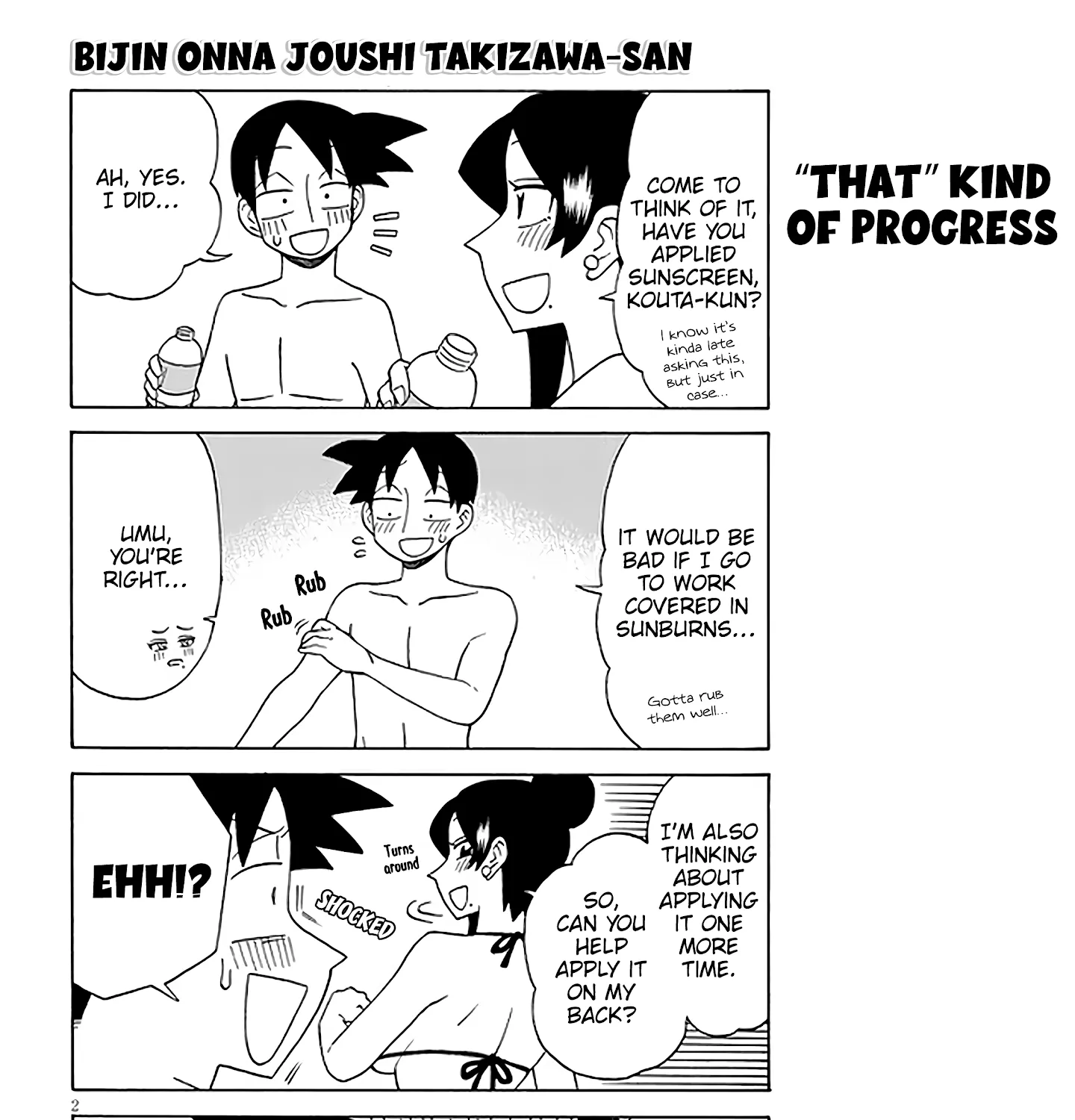 Bijin Onna Joushi Takizawa-san Chapter 122 page 3 - 