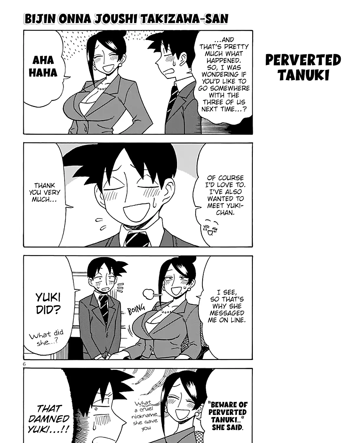 Bijin Onna Joushi Takizawa-san Chapter 123 page 11 - 