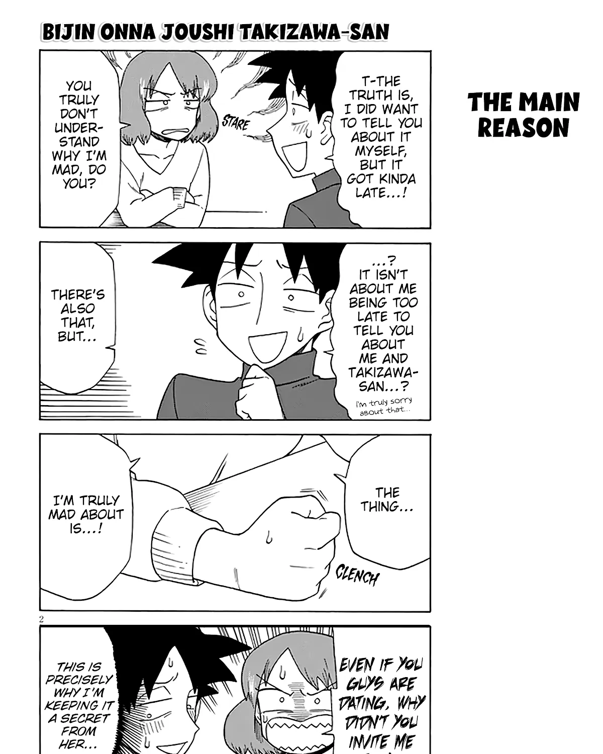 Bijin Onna Joushi Takizawa-san Chapter 123 page 3 - 