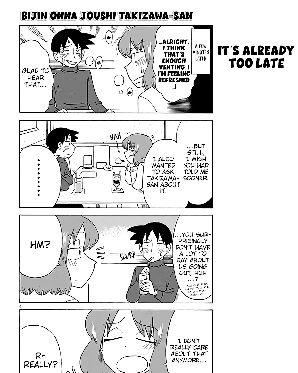 Bijin Onna Joushi Takizawa-san Chapter 123 page 7 - 
