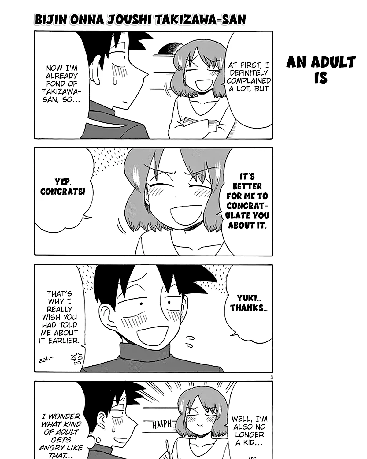 Bijin Onna Joushi Takizawa-san Chapter 123 page 9 - 