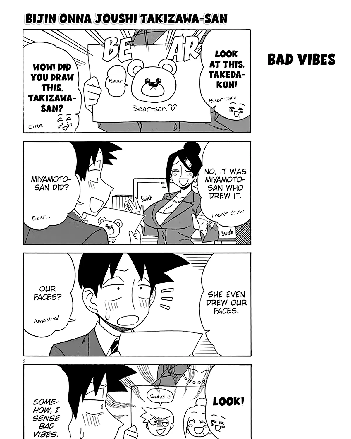 Bijin Onna Joushi Takizawa-san Chapter 124 page 3 - 