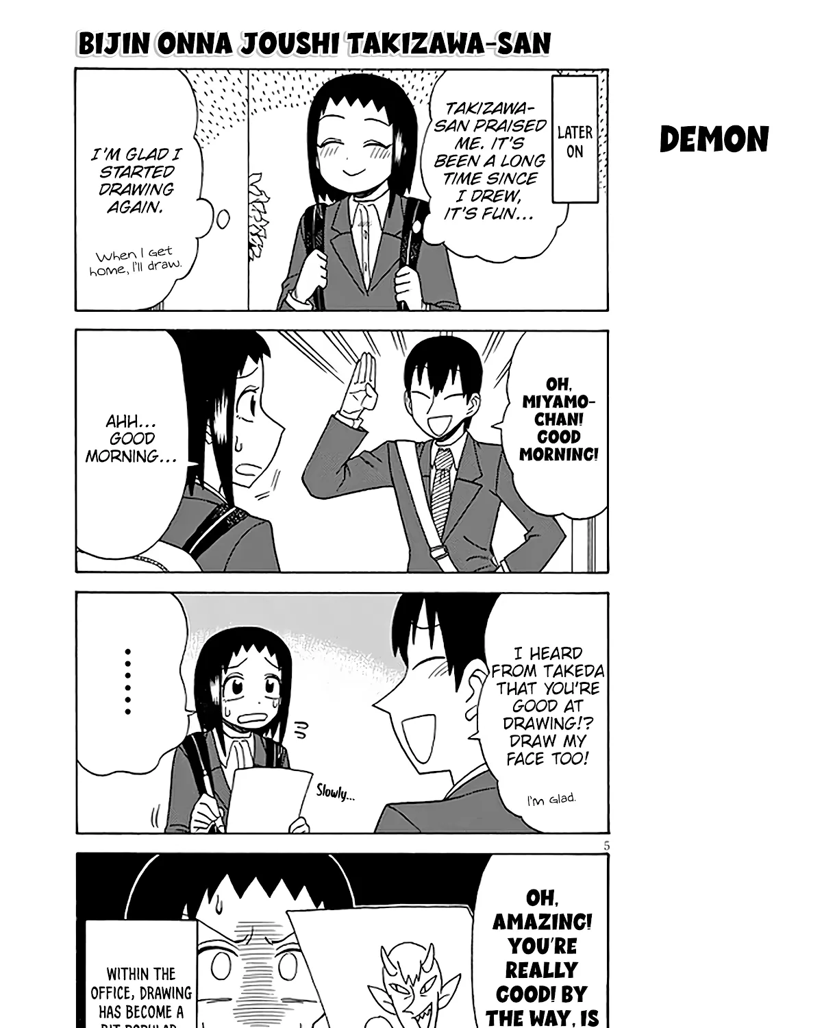 Bijin Onna Joushi Takizawa-san Chapter 124 page 9 - 