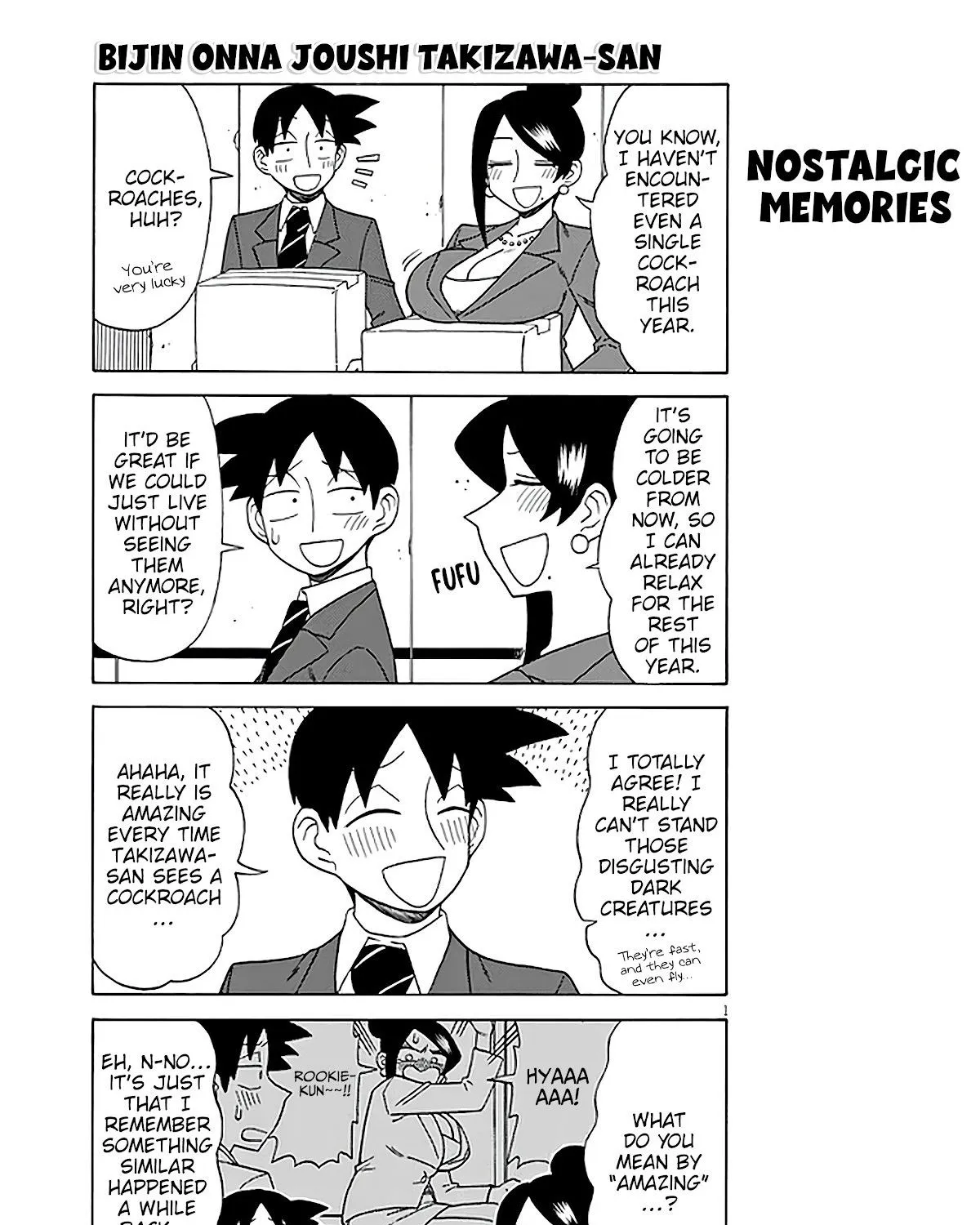 Bijin Onna Joushi Takizawa-san Chapter 125 page 1 - 