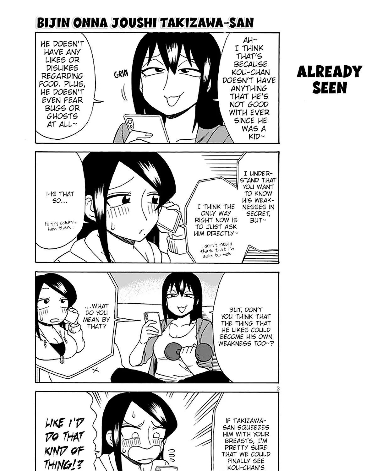 Bijin Onna Joushi Takizawa-san Chapter 126 page 5 - 