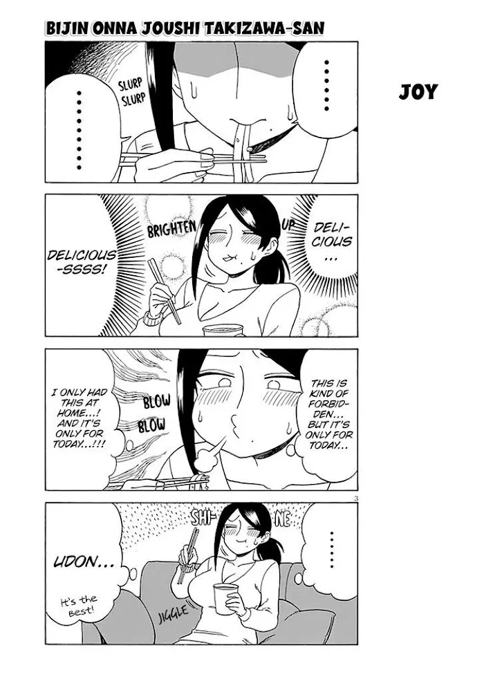 Bijin Onna Joushi Takizawa-san Chapter 127 page 3 - 