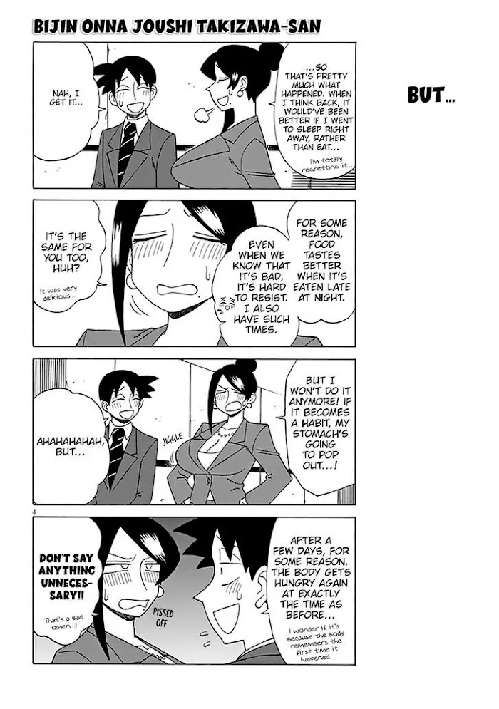 Bijin Onna Joushi Takizawa-san Chapter 127 page 4 - 